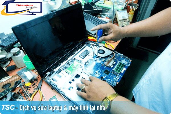 Sửa máy tính laptop tại khu công nghiệp Sóng Thần