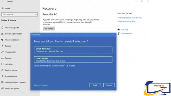 Sửa lỗi Windows 10 bị màn hình xanh chết chóc