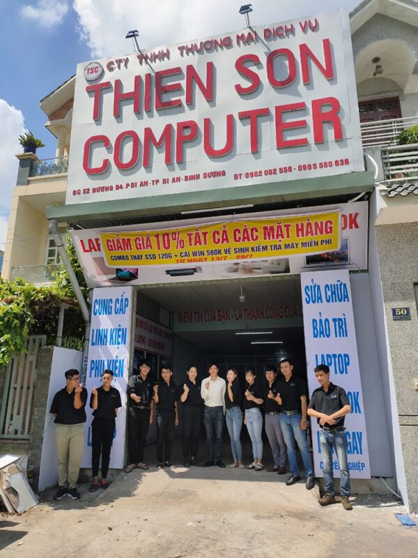 Prestigious computer repair center in Binh Duong top 1