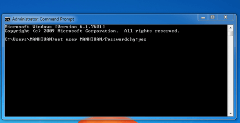 Cách sửa chữa lỗi không đặt được password cho windows