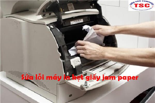Khắc phục lỗi jam paper trên máy in