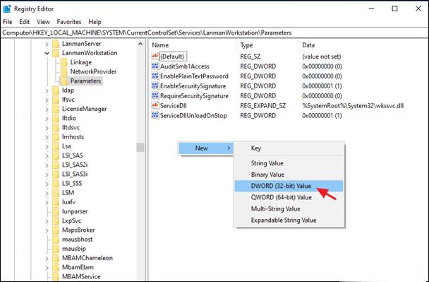 Khắc phục: Truy cập chậm vào các thư mục chia sẻ mạng trong Windows 10 