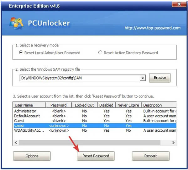 Cách đăng nhập vào máy tính khi bạn quên mật khẩu