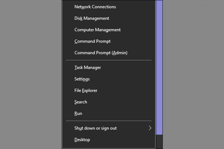 Hướng dẫn khôi phục Command Prompt trên menu Windows + X Power Users