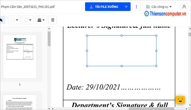 Bạn muốn xóa chữ ký trên tài liệu PDF một cách nhanh chóng và dễ dàng? Đây là công cụ mà bạn đang tìm kiếm! Với công nghệ mới nhất được cập nhật tại đây, bạn có thể xóa chữ ký PDF chỉ trong một vài cú nhấp chuột. Hãy khám phá sự tiện lợi và hiệu quả của công cụ này ngay hôm nay.