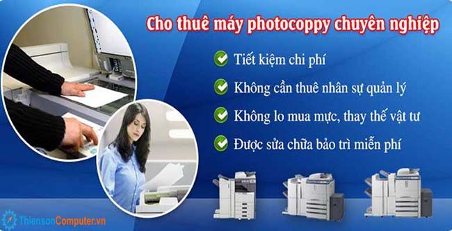 Cho thuê máy photocopy ở Biên Hòa giá rẻ