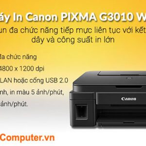 Máy in phun Canon PIXMA G3010W giá rẻ