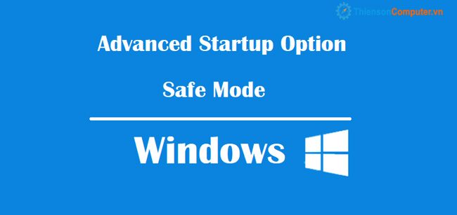Hướng dẫn truy cập Advanced Options Windows 10/8.1.8