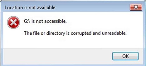 Sửa lỗi file or directory is corrupted and unreadable USB dễ dàng