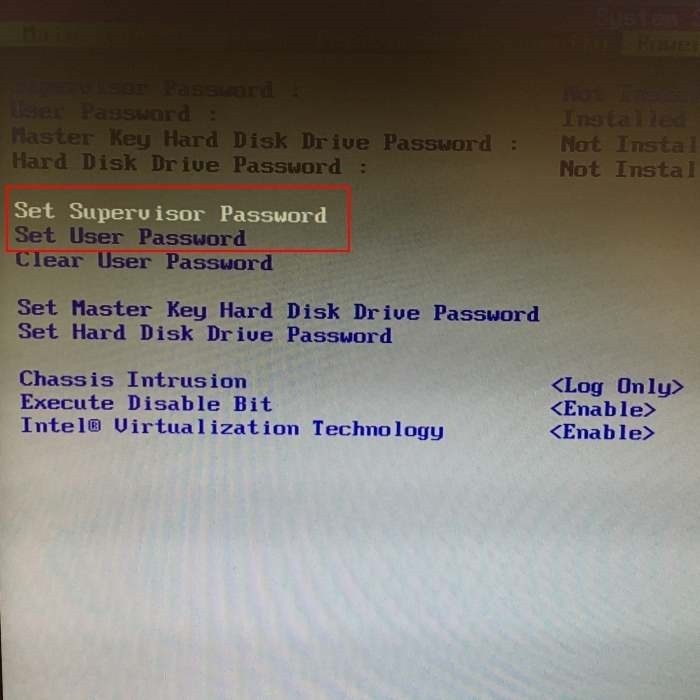 Hướng dẫn Đặt mật khẩu BIOS và UEFI trong Windows 10