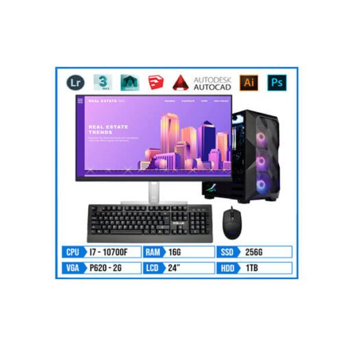 PC Designer Cad TWS10700F Core i7 10700F cao cấp