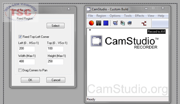 CamStudio miễn phí và cài đặt dễ dàng.