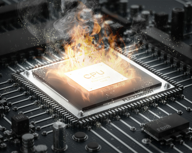 CPU nóng cũng có thể gây lỗi máy tính bị treo nhưng chuột vẫn chạy
