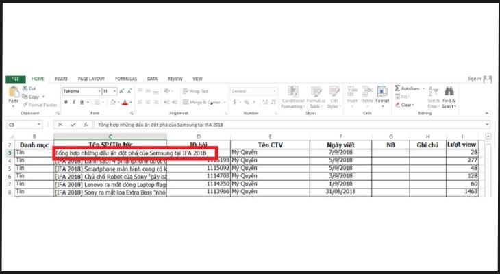 Các cách xuống dòng trong Excel và Google Spreadsheets đơn giản